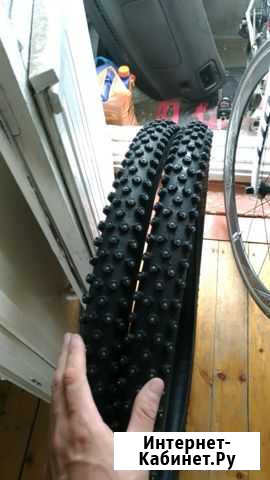 Покрышки зимние Schwalbe Ice Spiker 29 * 2.25 Красноярск - изображение 1