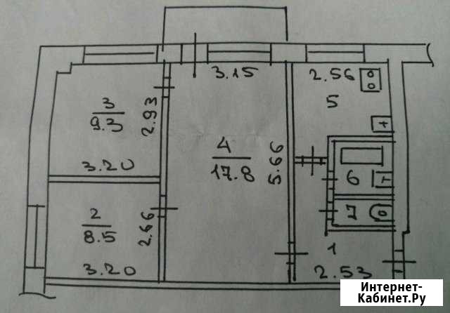3-к квартира, 49 кв.м., 4/5 эт. Великий Новгород - изображение 1