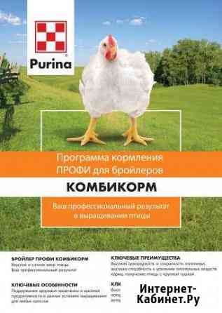 Комбикорм Purina для бройлеров Стартер профи Чехов