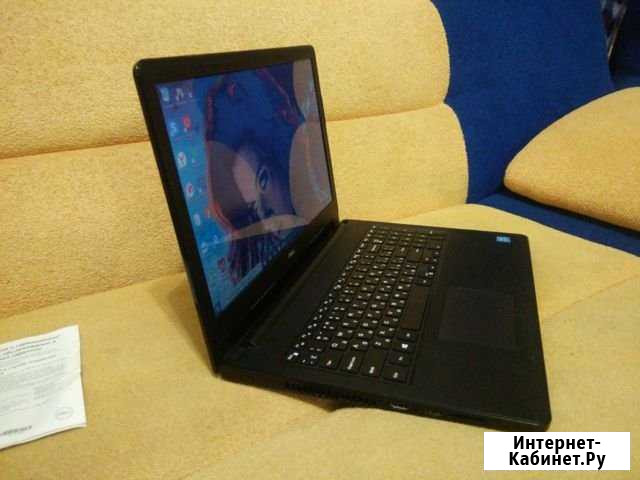 Ноут dell, 4 по 2400, 4 озу ddr3, 1 gb video, ssd Плавск - изображение 1