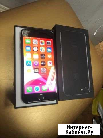 iPhone 7 128Gb jet black (Ростест) Владимир - изображение 1