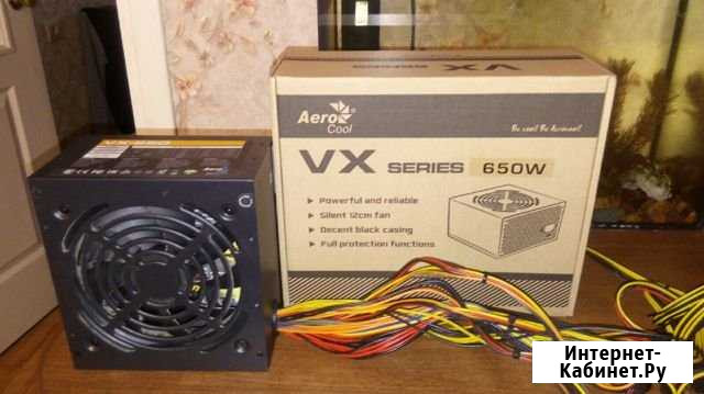 Блок питания AeroCool VX series 650W Великий Новгород - изображение 1