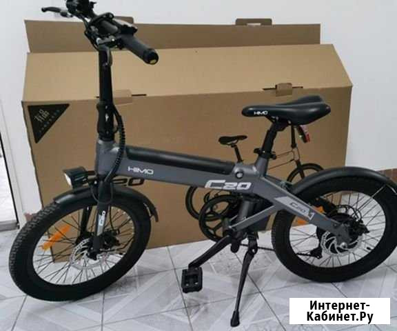 Электро Велосипед Himo c 20 Gray Магнитогорск - изображение 1