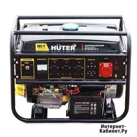 Бензиновый генератор huter DY8000LX-3 Ижевск