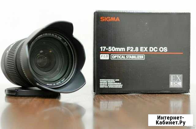 Sigma 17-50mm f/2.8 DC EX OS HSM Canon EF-S Засечное - изображение 1