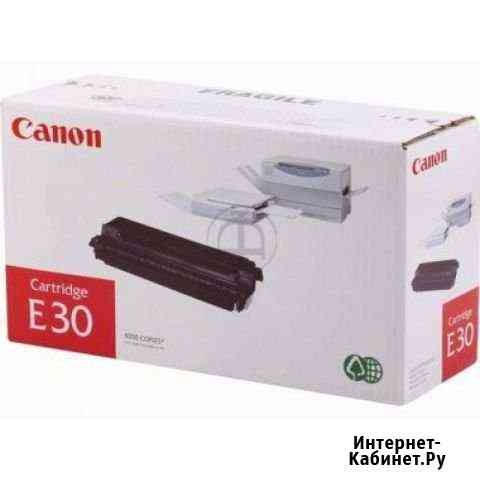 Новый родной катридж Canon E30 black Красногорск