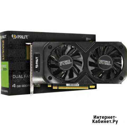 Видеокарта Palit 1050ti 4gb dual Самара