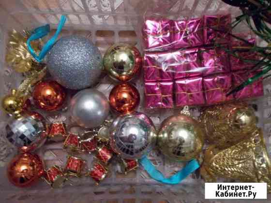 Игрушки ёлочные цена за всё Новокузнецк