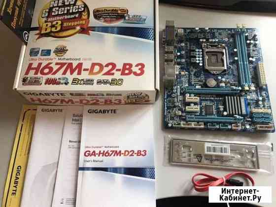 Материнская плата gigabyte сокет 1155 Омск