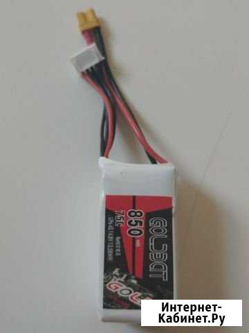 Lipo аккумулятор goldbat 850 mAh 4s Волжский Волгоградской области - изображение 1