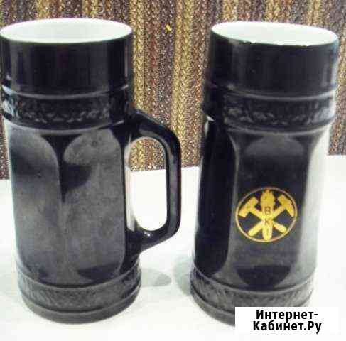 Пивные кружки Hollohaza, Венгрия, фарфор, винтаж Москва