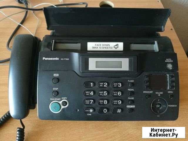 Факс телефон Panasonic KX - FT 932 Орёл - изображение 1