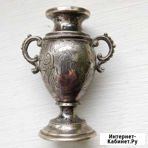 Вазочка серебряная Австро-Венгрия 19 век Вичуга - изображение 1