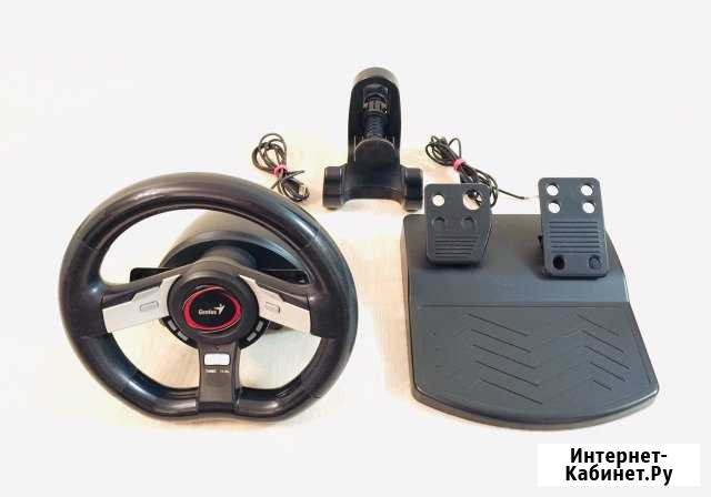 Руль и педали Genius Speed Wheel 5 Pro Красноярск - изображение 1
