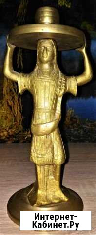 Старинный бронзовый подсвечник Пенза - изображение 1