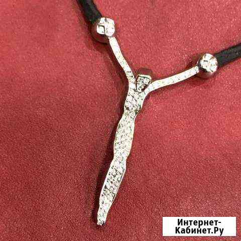 Подвеска Guerrero из белого золота 750 «Христос» Екатеринбург