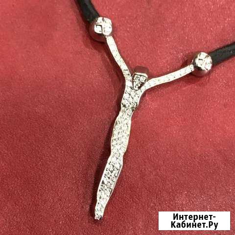 Подвеска Guerrero из белого золота 750 «Христос» Екатеринбург - изображение 1