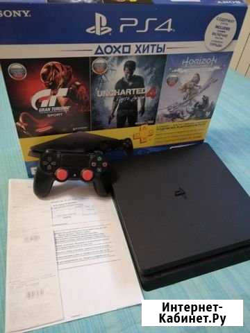 PS 4 Slim 500 гб Ханты-Мансийск - изображение 1