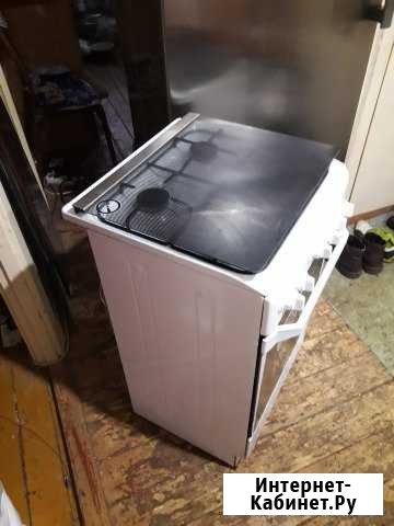 Импортная газовая плитта Б/У indesit Нижнекамск - изображение 1
