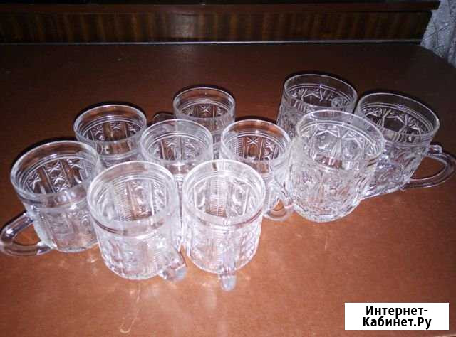 Маленькие пивные кружки. Хрусталь СССР Волгодонск - изображение 1