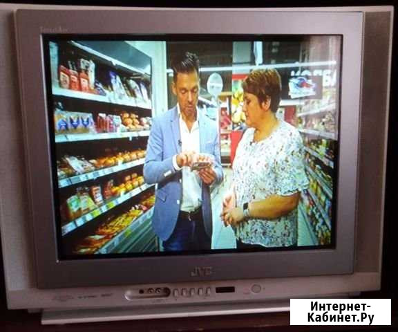 Телевизор JVC с приемником Триколор. 230 каналов Энгельс - изображение 1