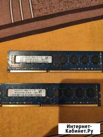 Оперативная память ddr3 2x4gb Вологда - изображение 1