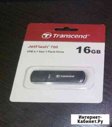 Флешка USB transcend Jetflash 700 16Гб, USB3.1 Нижнекамск