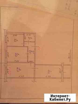 3-к квартира, 59 кв.м., 2/5 эт. Белово