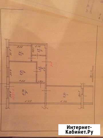 3-к квартира, 59 кв.м., 2/5 эт. Белово - изображение 1