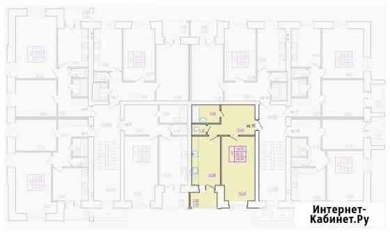 1-к квартира, 50.6 кв.м., 2/3 эт. Нерехта