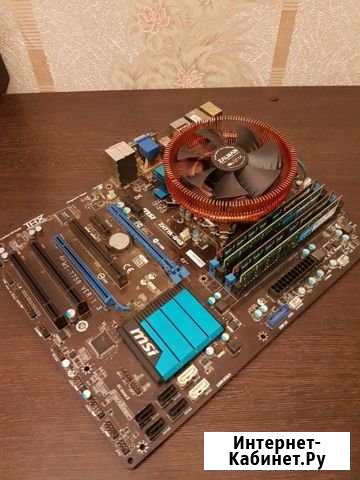 I7-2600 + MSI ZH77A-G43 + 16Gb DDR3 1600mHz Тула - изображение 1