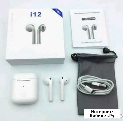 Apple Airpods i12 ver. 2 Брянск - изображение 1