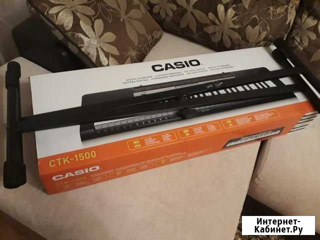Продам синтезатор Casio CTK-1500+подставку Энгельс - изображение 1