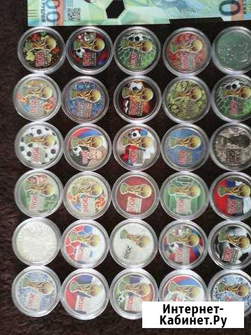Чемпионат по Футболу 2018г. Монеты Махачкала - изображение 1