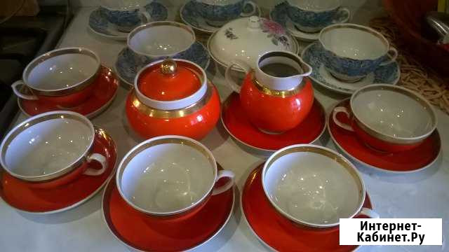 Дулево. Чайный сервиз Мичуринск - изображение 1