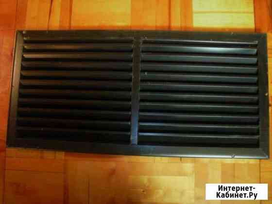 Решетка вентиляционная черный алюминий 800 х 385 Волгоград