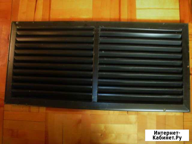 Решетка вентиляционная черный алюминий 800 х 385 Волгоград - изображение 1