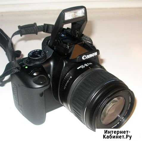 Зеркальный фотоаппарат Canon 400D Kit 18-55mm Моршанск - изображение 1