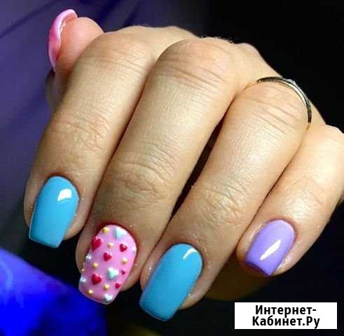 Выезд на дом.Маникюр,педикюр,наращивание Волгоград - изображение 1