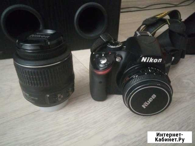 Фотоаппарат зеркальный Nikon D3200+18-55 II Kit Тюмень - изображение 1