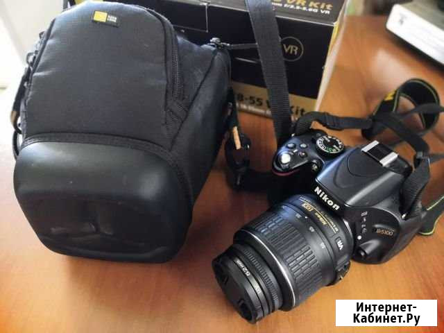 Зеркальный фотоаппарат Nikon D5100, kit 18-55mm Дзержинск - изображение 1
