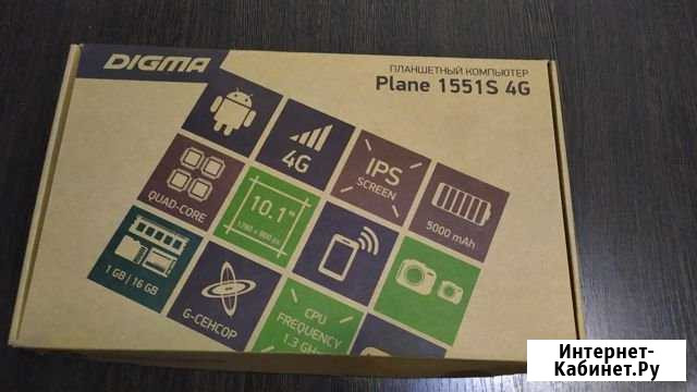 Планшет Digma plane 1551S 4G Магнитогорск - изображение 1