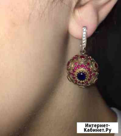 Серьги серебро. 925 пробы Ставрополь