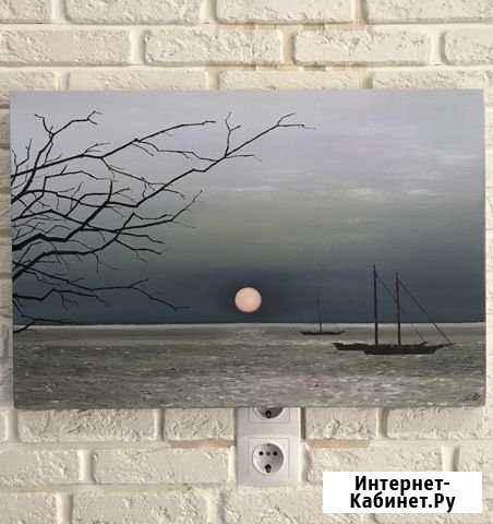 Картина Закат Горбунки - изображение 1
