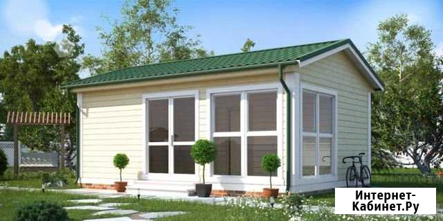 Дачный каркасный домик Балабаново - изображение 1