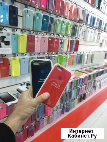 Чехлы silicone case на iPhone Уфа - изображение 1