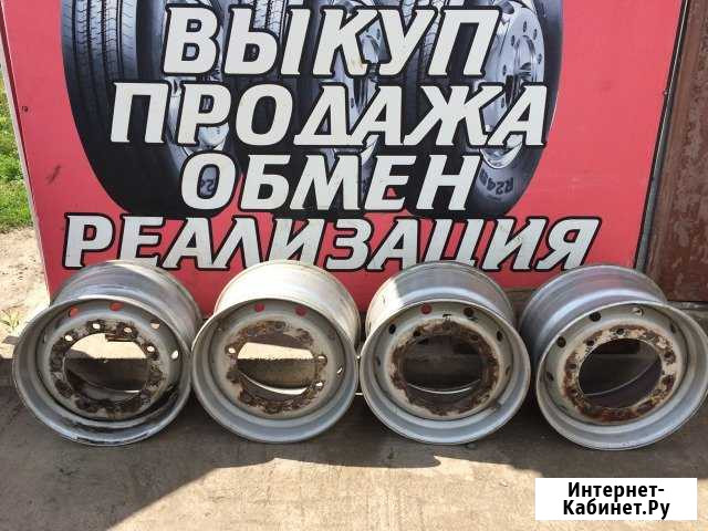 Диски на прицеп R22,5 вылет 120 Набережные Челны - изображение 1