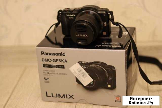 Фотоаппарат Panasonic Lumix DMC-GF5 Kit Орёл - изображение 1