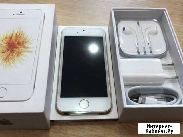 Новый не активированный iPhone SE 32GB Gold Воронеж - изображение 1