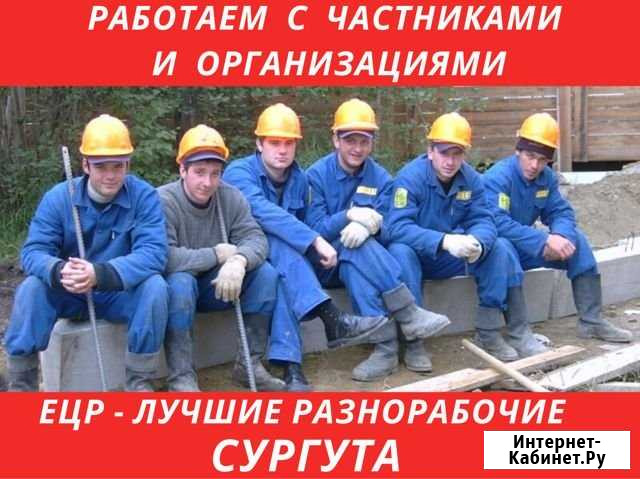 Услуги разнорабочих. Цена за весь день Сургут - изображение 1